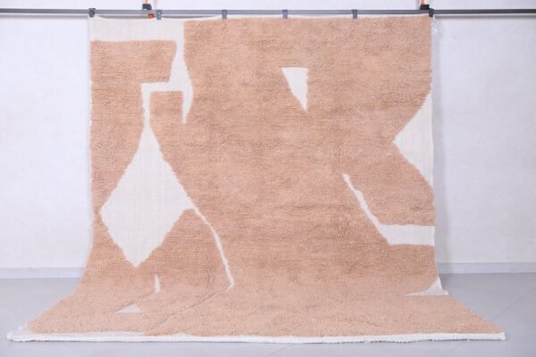 Contemporary moroccan rug - handmade berber rug - custom wool rug