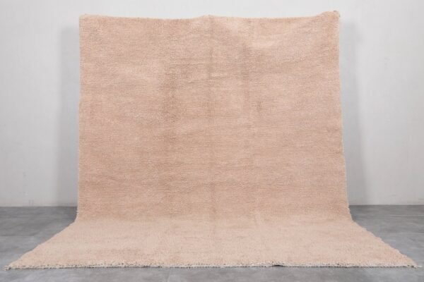 Moroccan custom rug - handmade peach rug - berber wool rug